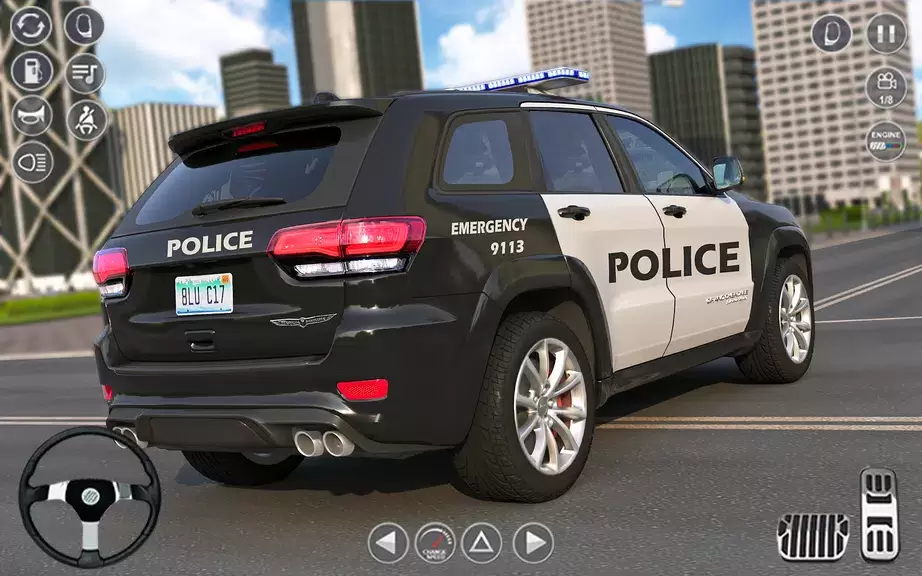 Police Car Driving Games 3D ภาพหน้าจอ 2