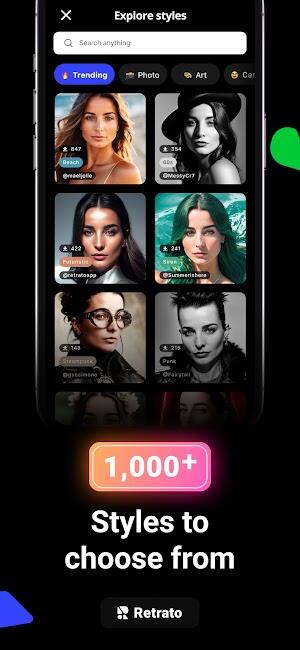 retrato ai mod apk premium unlocked