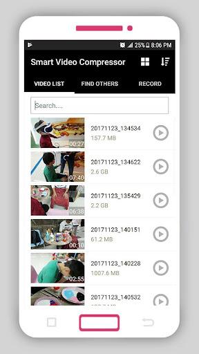 Smart Video Compressor resizer (MOD) स्क्रीनशॉट 0