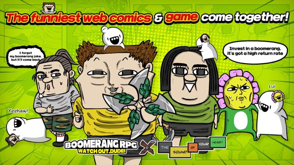 Boomerang RPG: Hilarious Crossover revela paródia de 'The Sound of Your Heart'