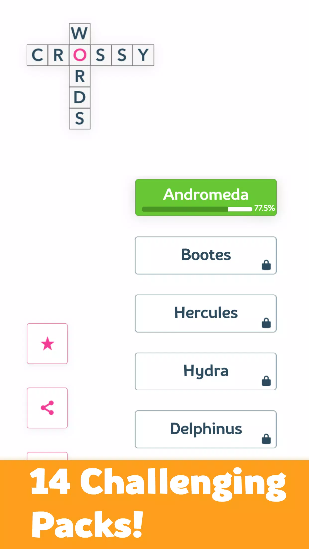 Crosswords(Fill-Ins+Chainword) Скриншот 1