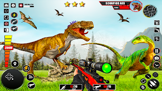 Animal Hunter:Dino Shooting Zrzut ekranu 0