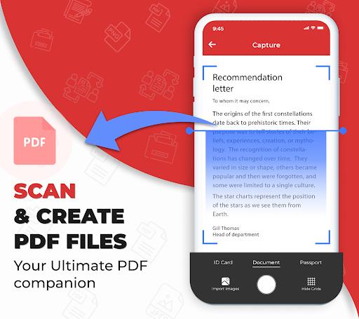 PDF Maker: Docs & ID Scanner Captura de pantalla 0