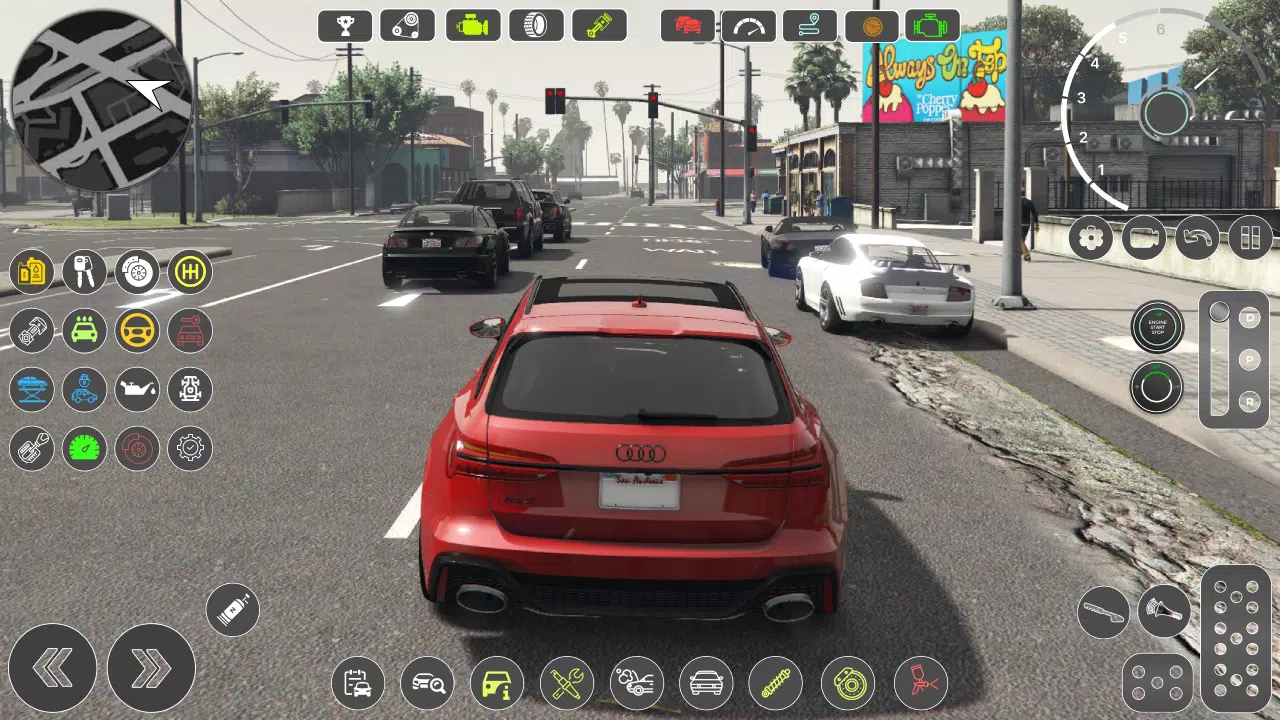 Street Speed: Audi RS6 Driving Capture d'écran 2