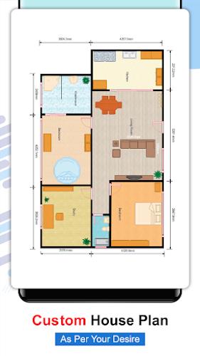 Modern House Design Draw House Schermafbeelding 3