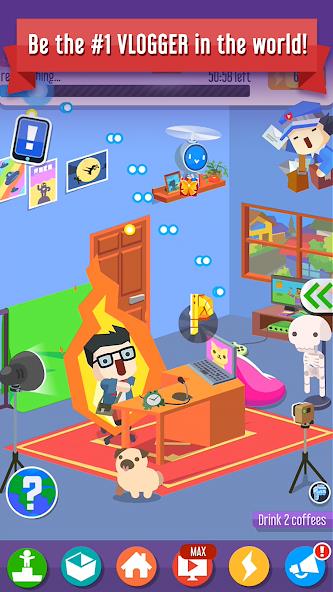 Vlogger Go Viral: Tuber Life Mod ภาพหน้าจอ 3