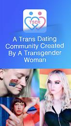 Tser: Transgender Dating Chat Capture d'écran 0