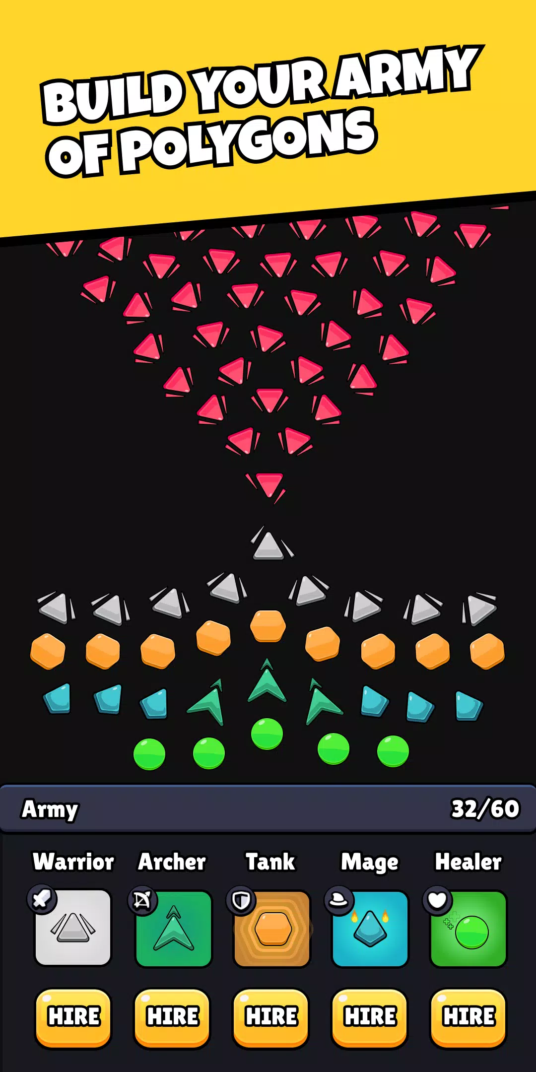 Idle Poly Battle 스크린샷 0