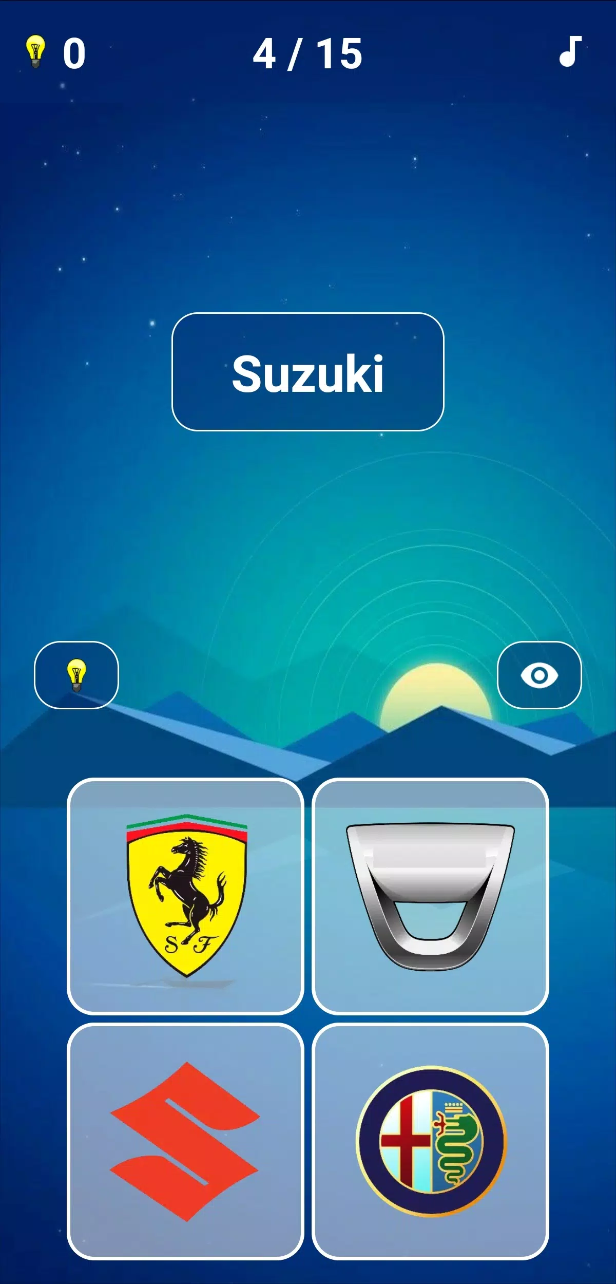 Car Logo Quiz 2 스크린샷 0