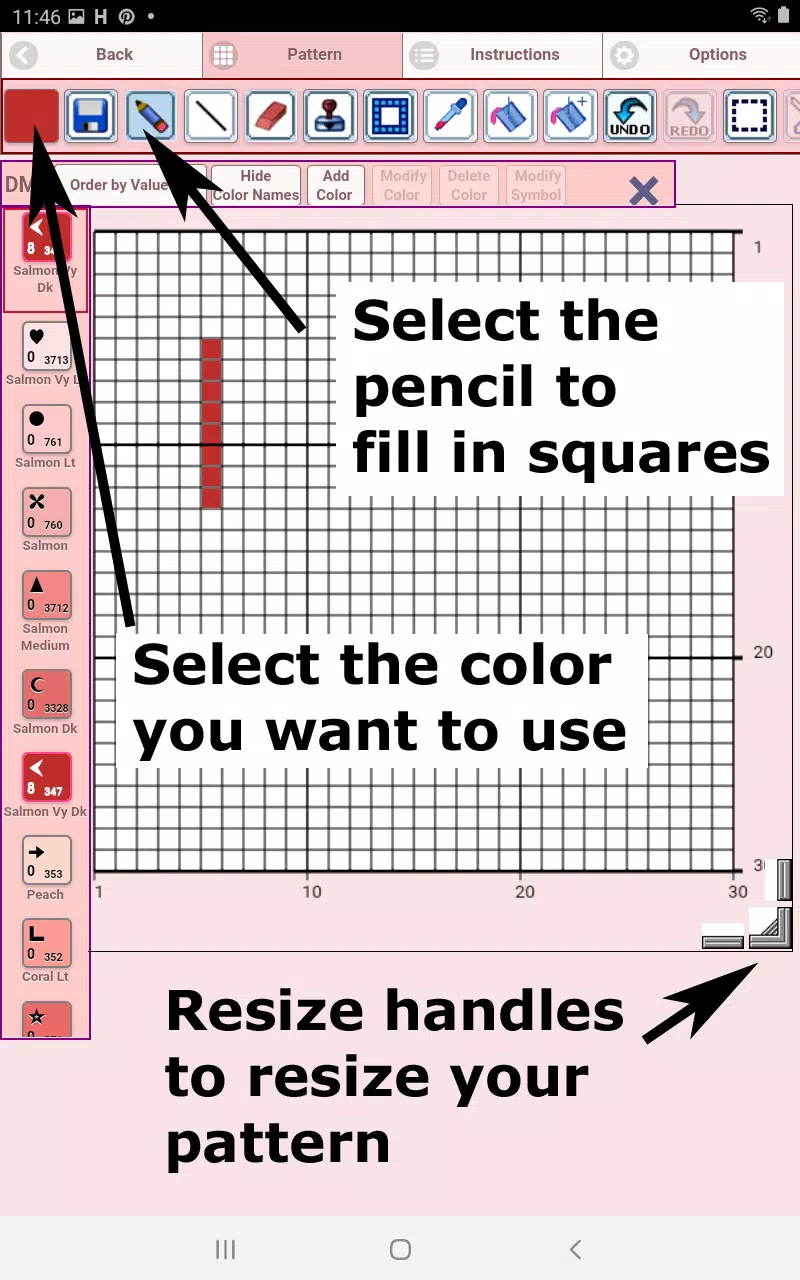 Cross Stitch Pattern Creator スクリーンショット 1