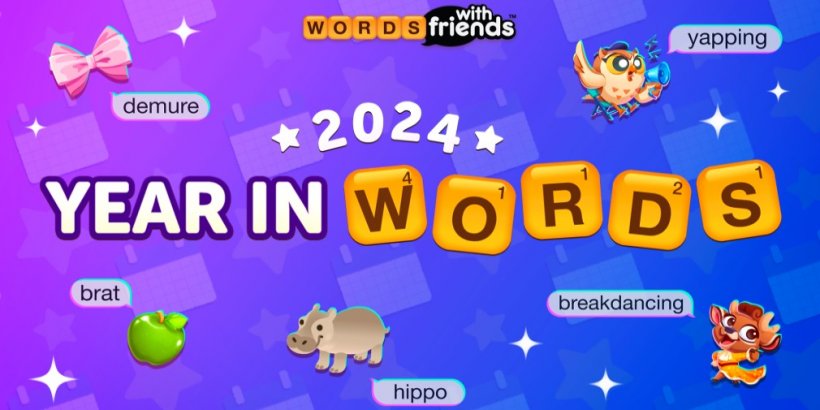 Words 揭晓：Words With Friends 展示 2024 年最精彩时刻