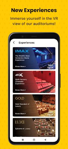 PVR Cinemas - Movie Tickets Ekran Görüntüsü 1