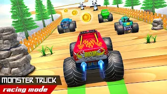 Monster Car Stunts Game 2023 ภาพหน้าจอ 0