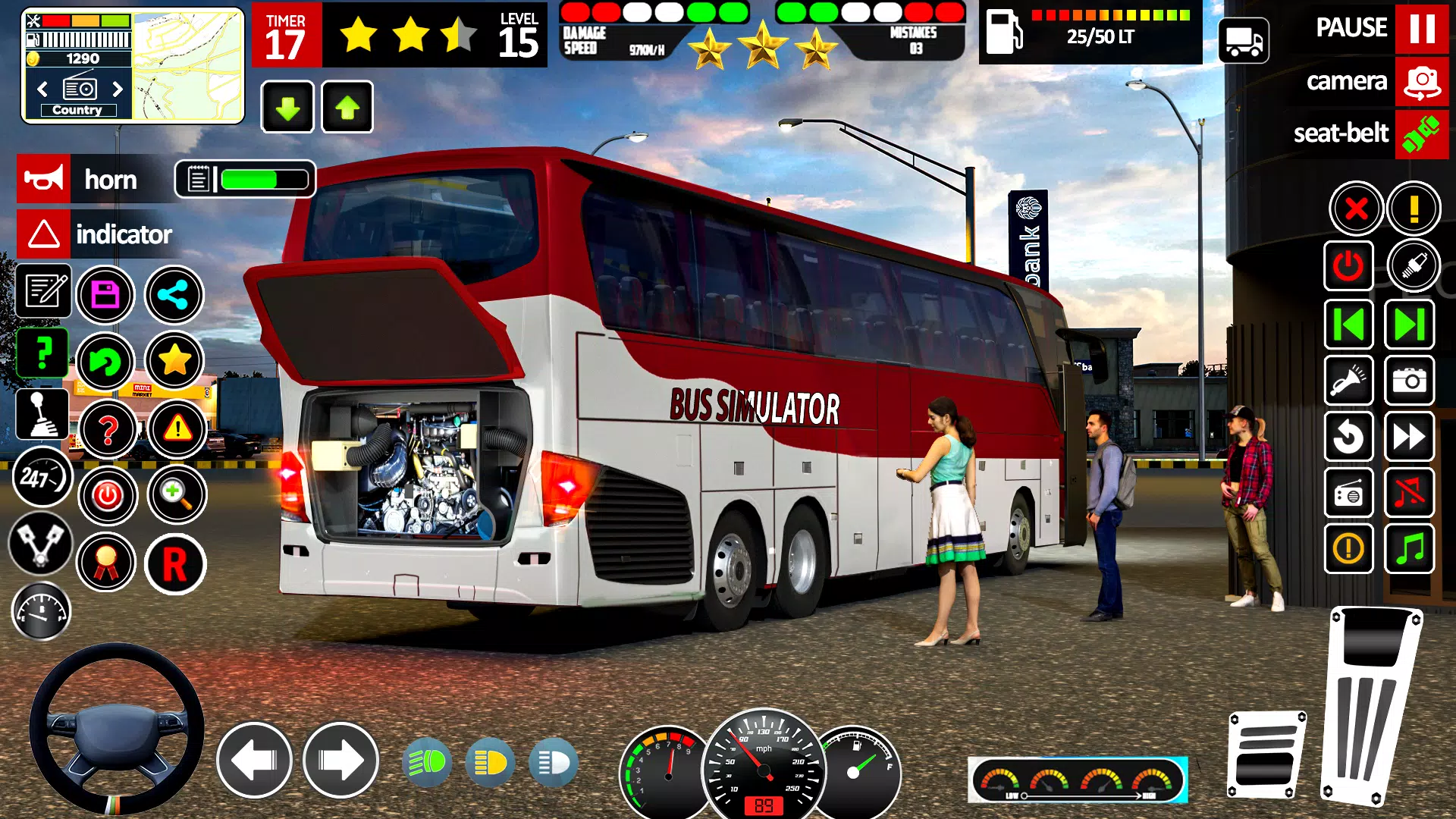 Bus Games City Bus Simulator Capture d'écran 0