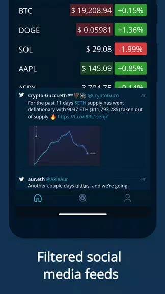 HODL Real-Time Crypto Tracker ภาพหน้าจอ 2