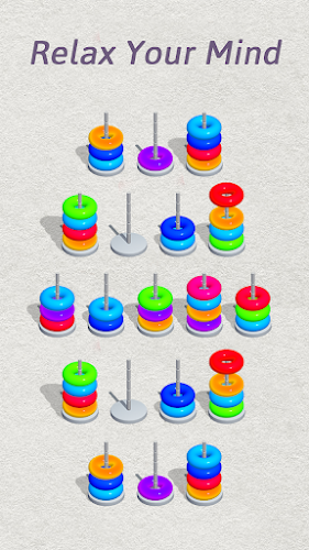 Color Hoop Sort - Color Sort ภาพหน้าจอ 3