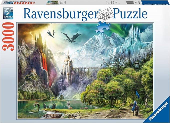 Ravensburger နဂါး 3000-Piece Jigsaw ပဟေ uzzle ိ