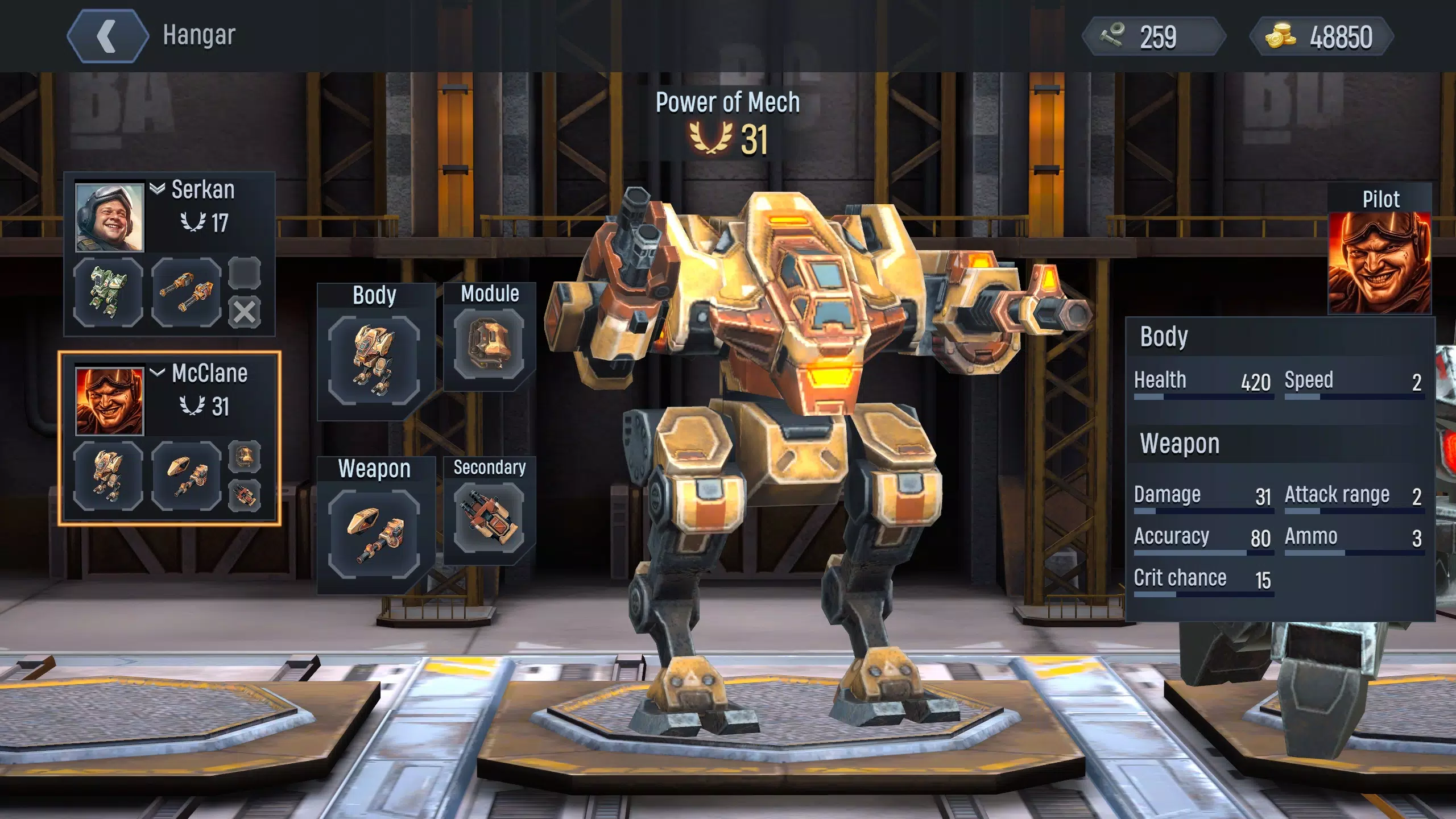 Concern: Mech Armored Front Captura de tela 3
