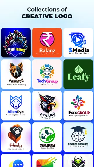 Logo Maker - Create 3D Logos ภาพหน้าจอ 0