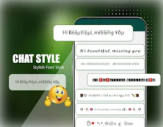 Chat Style - Fonts Keyboard應用截圖第3張