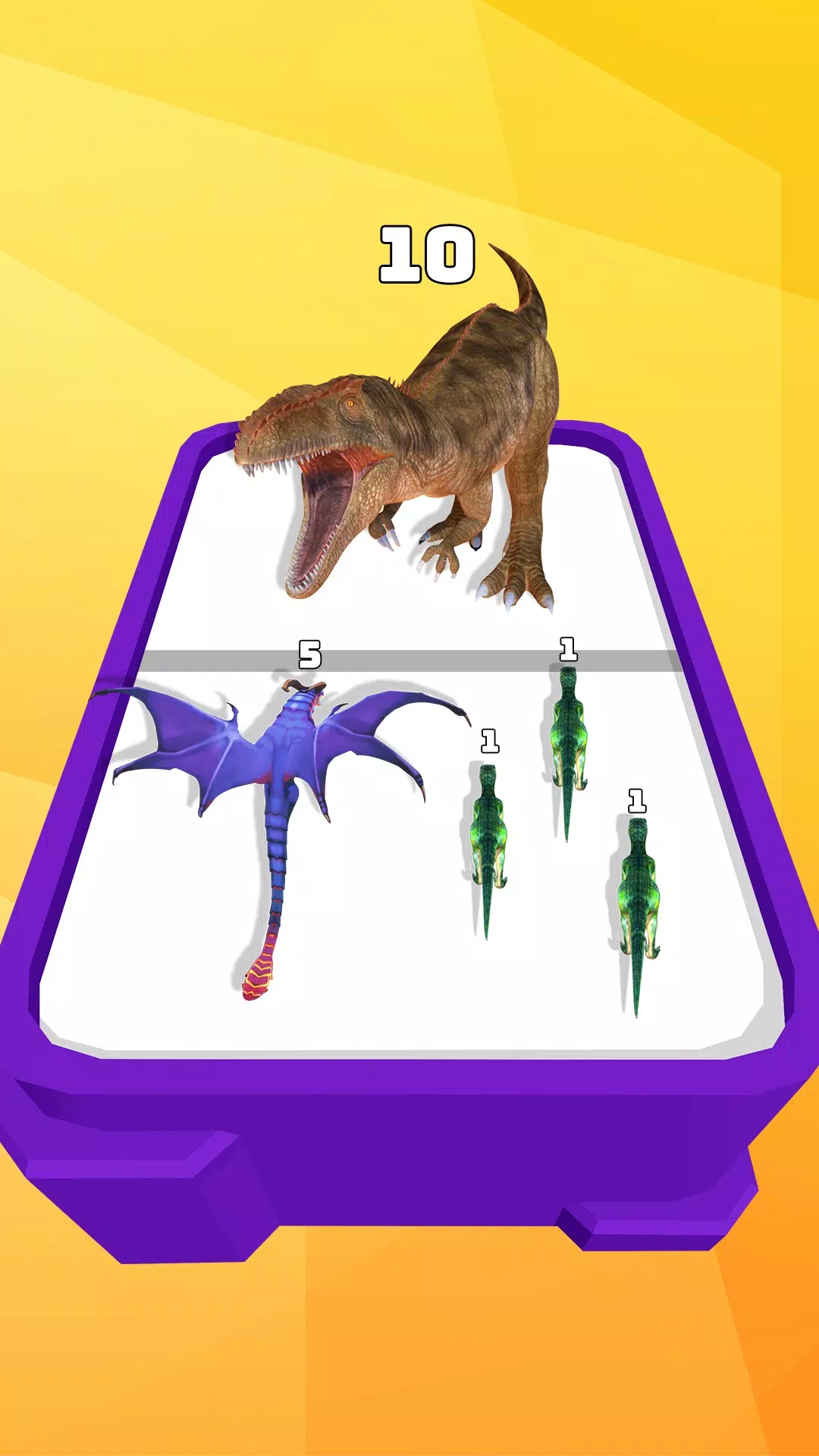 Merge Dinosaurs ภาพหน้าจอ 2