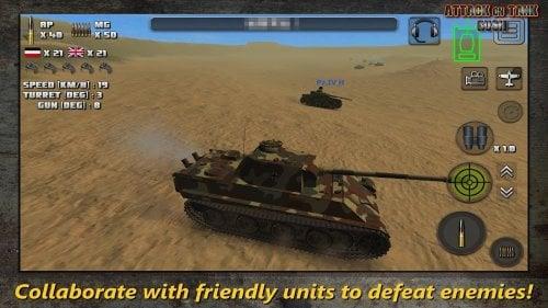 Attack on Tank : World Warfare应用截图第1张