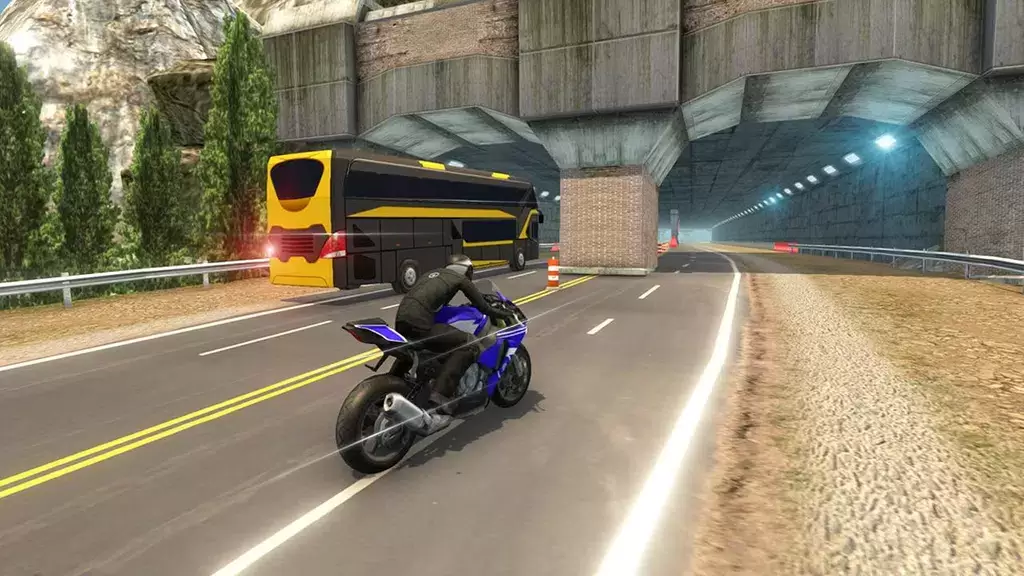 Bike VS Bus Racing Games Ảnh chụp màn hình 0