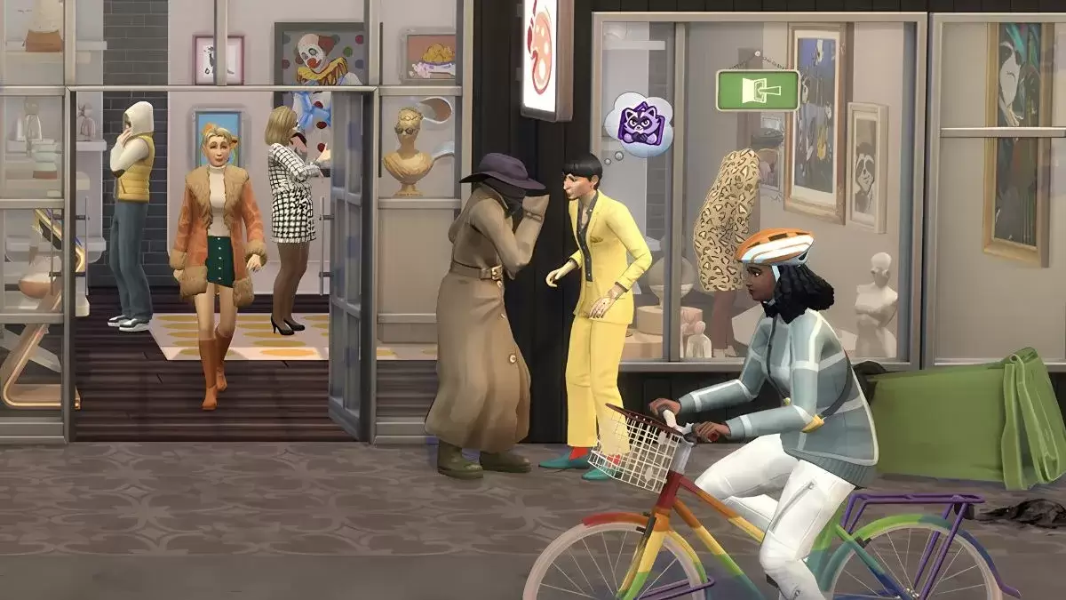 Di manakah Trashley terletak di pengembangan perniagaan dan hobi Sims 4?