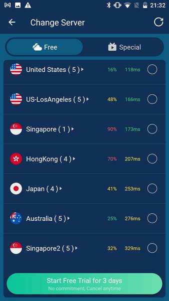 Super VPN Proxy - Proxy Master स्क्रीनशॉट 3