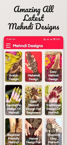 Mehndi Design: Easy & Offline Screenshot 0