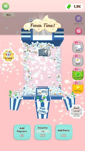 My Popcorn Store: Idle Clicker Tangkapan skrin 0