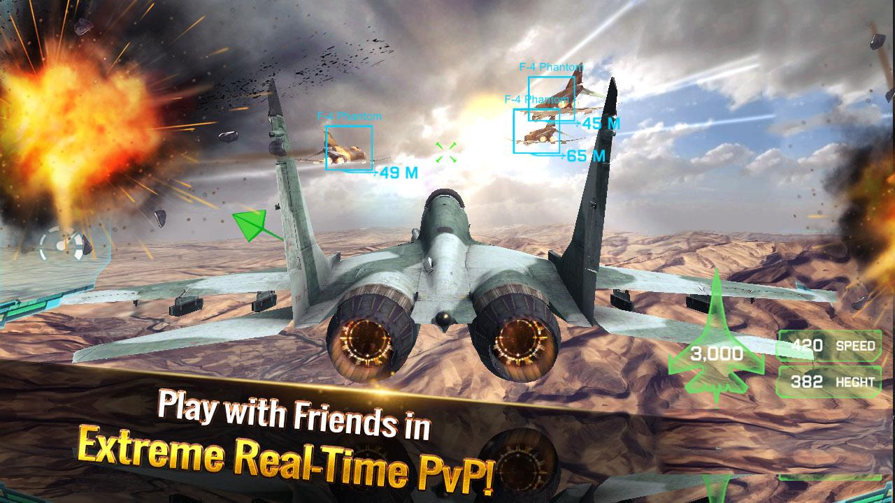 Ace Fighter: Modern Air Combat Ekran Görüntüsü 0