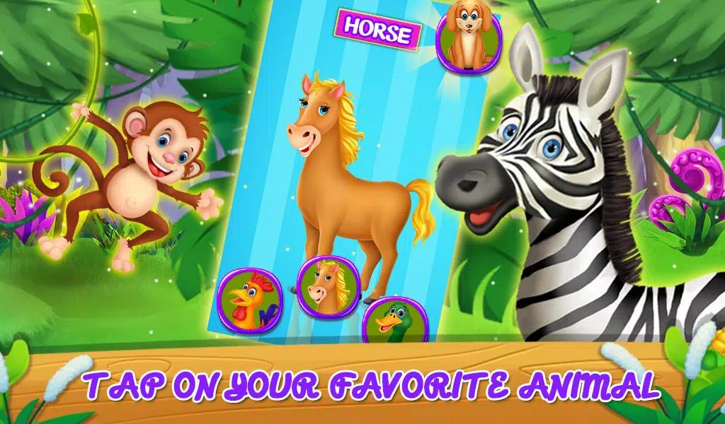 Learning Animal Sounds Games Ekran Görüntüsü 3