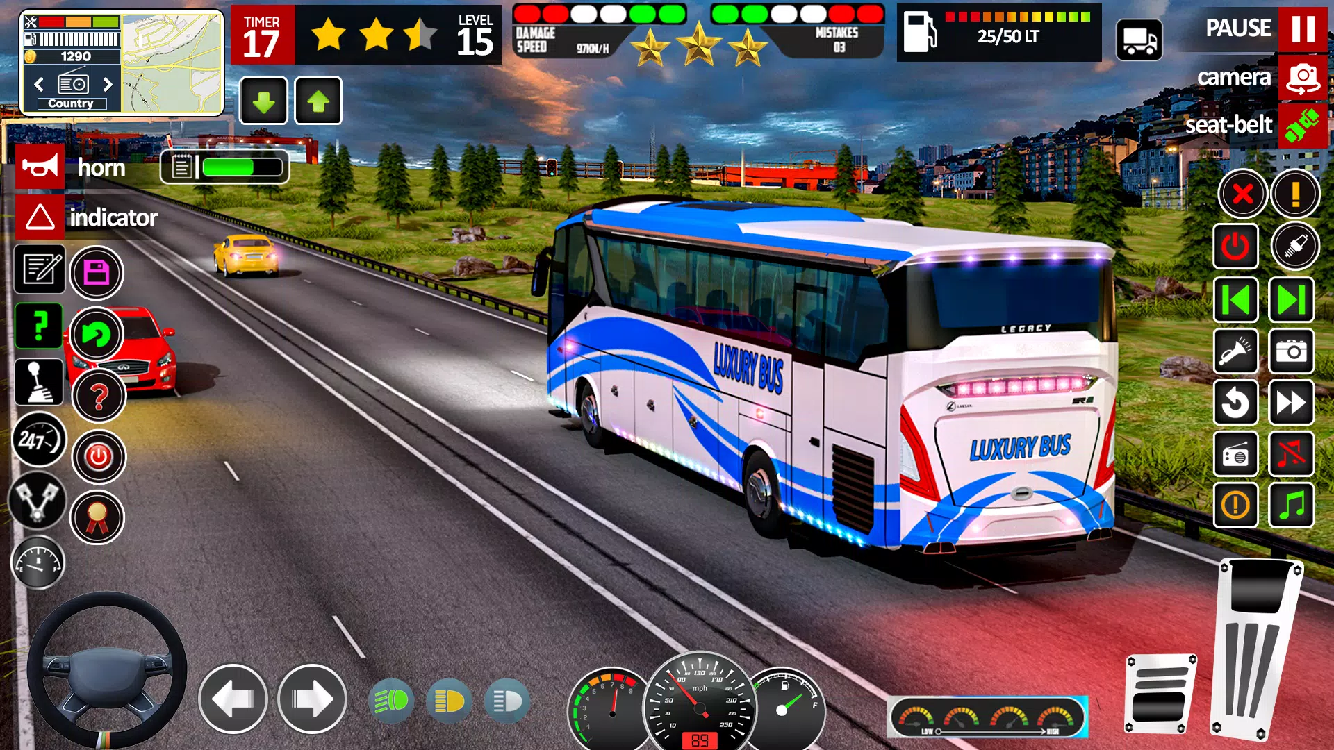 Bus Games City Bus Simulator Capture d'écran 2