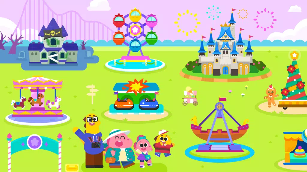 Cocobi Theme Park - Kids game Zrzut ekranu 0