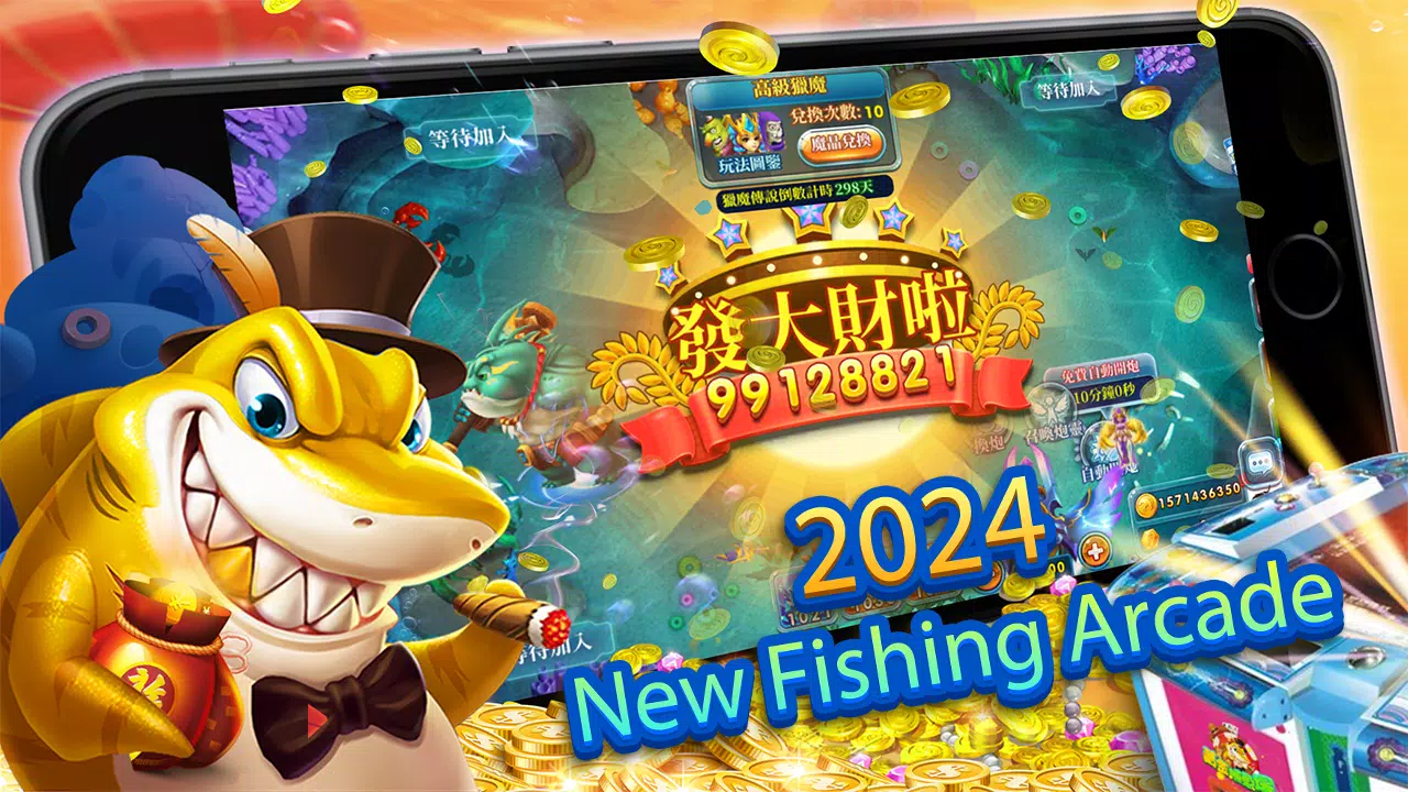 Fishing Casino -  Arcade Game Tangkapan skrin 0