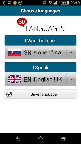 Learn Slovak - 50 languages Скриншот 0