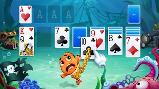 Solitaire - Fishland ဖန်သားပြင်ဓာတ်ပုံ 1