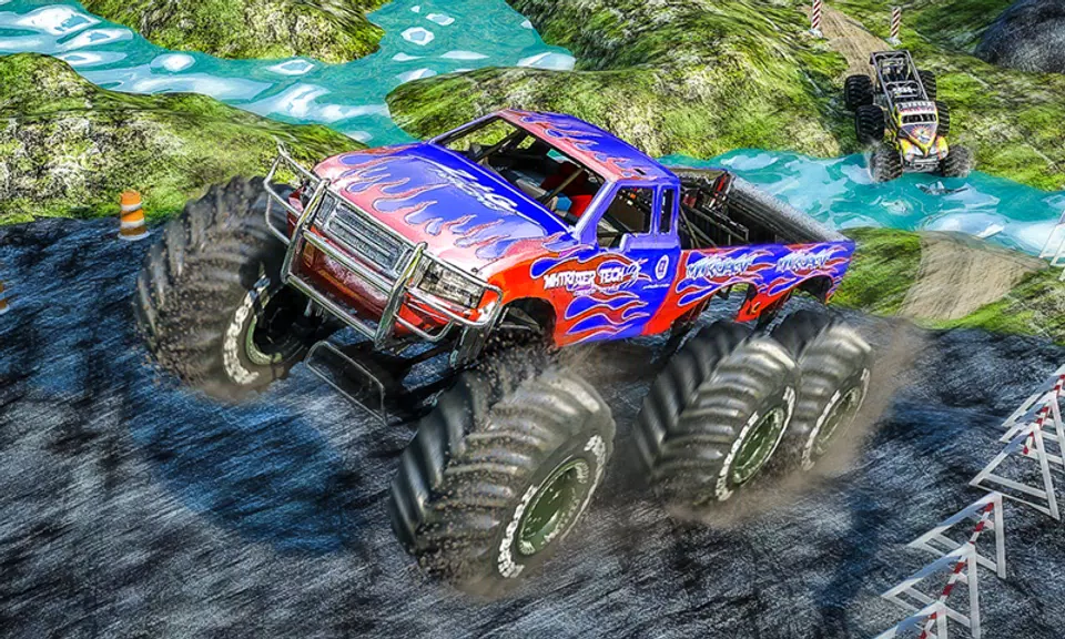 Monster 4x4 Offroad Jeep Stunt Racing 2019 ဖန်သားပြင်ဓာတ်ပုံ 0