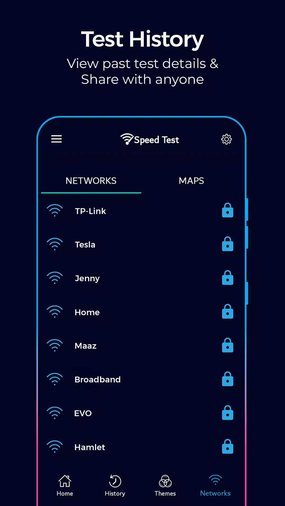 Speed Test - Wifi Speed Test 스크린샷 2