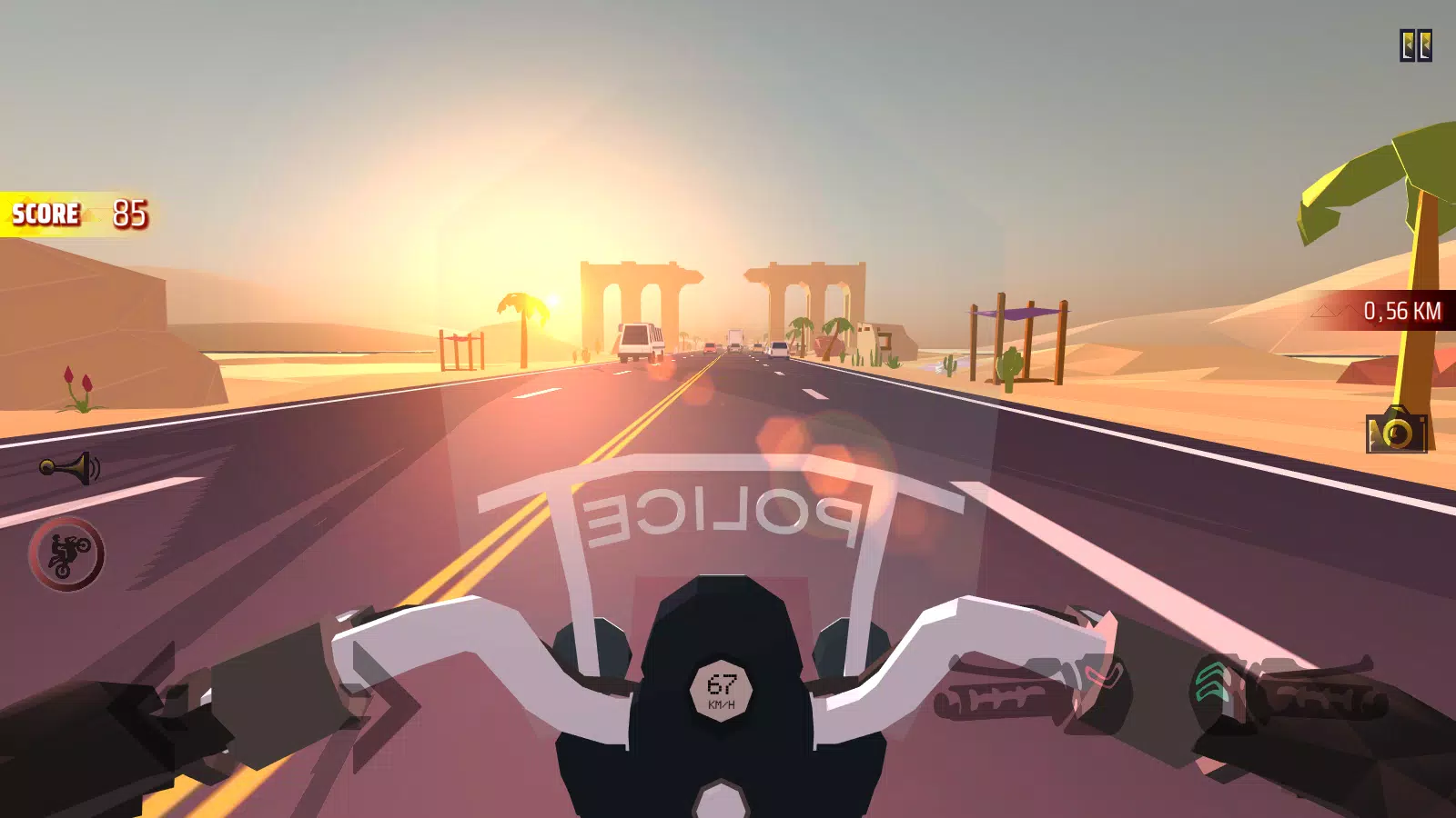 Moto Mad Racing Captura de tela 3