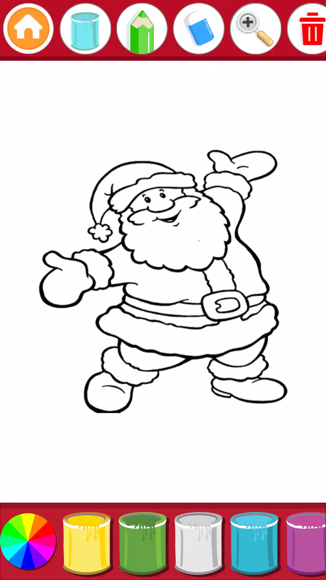 Christmas Coloring Book ภาพหน้าจอ 0