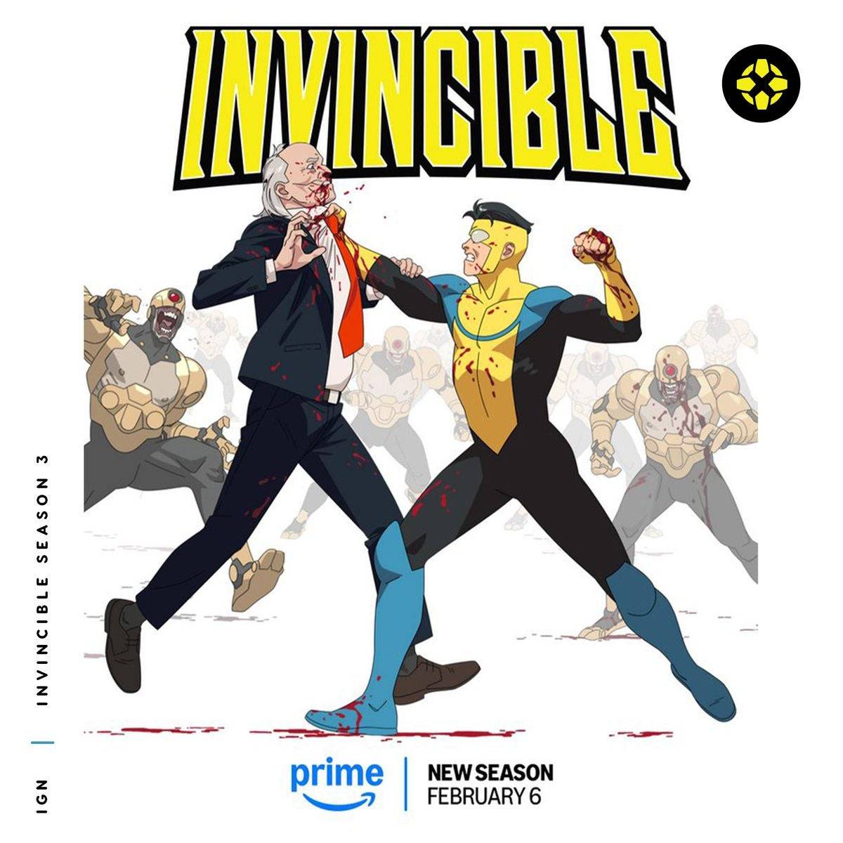 Invincible revient pour la saison 3 passionnante 3