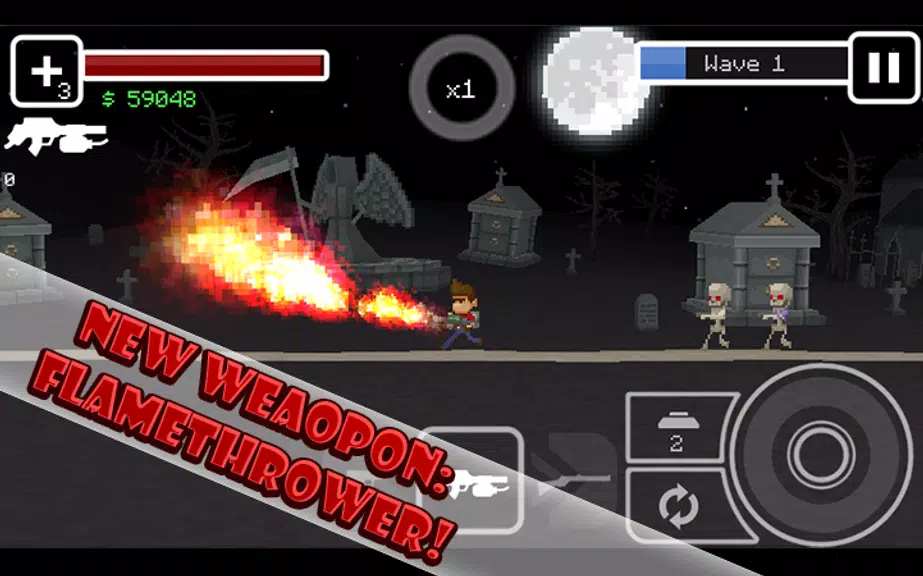 Undead Pixels: Zombie Invasion Capture d'écran 1