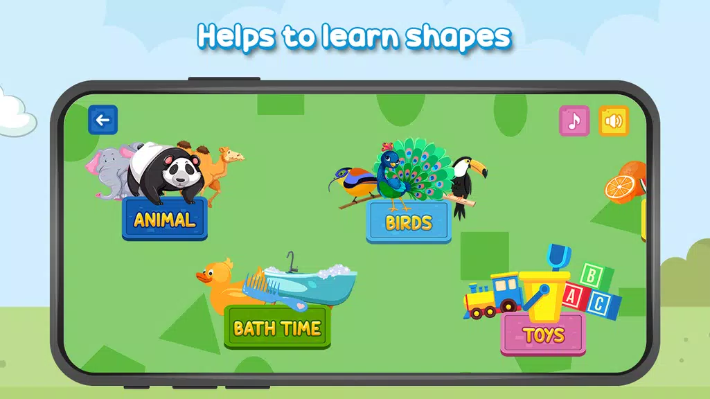Smart Baby Shapes Capture d'écran 1