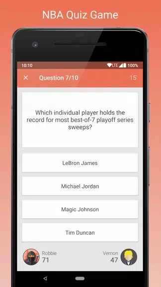 Fan Quiz for NBA Zrzut ekranu 0