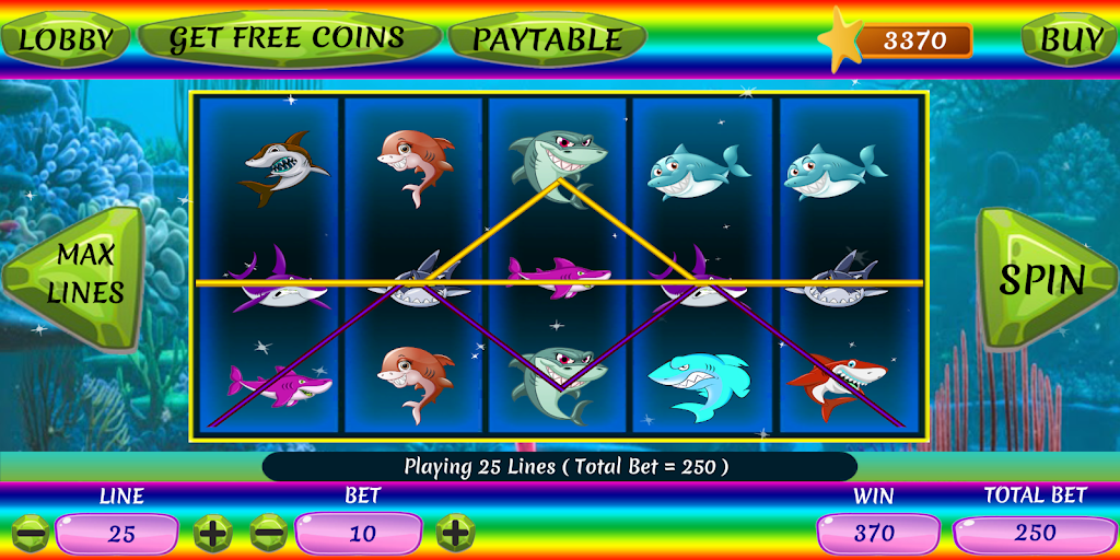 Schermata Shark Slots 2