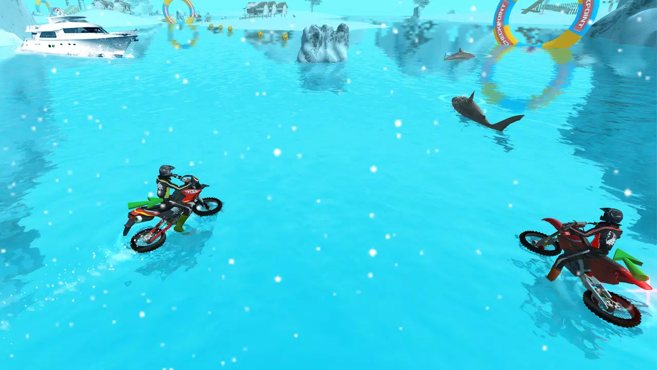 Bike Racing : Water Bike Games Tangkapan skrin 2