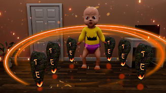 Scary Baby Pink Horror Game 3D Captura de tela 0