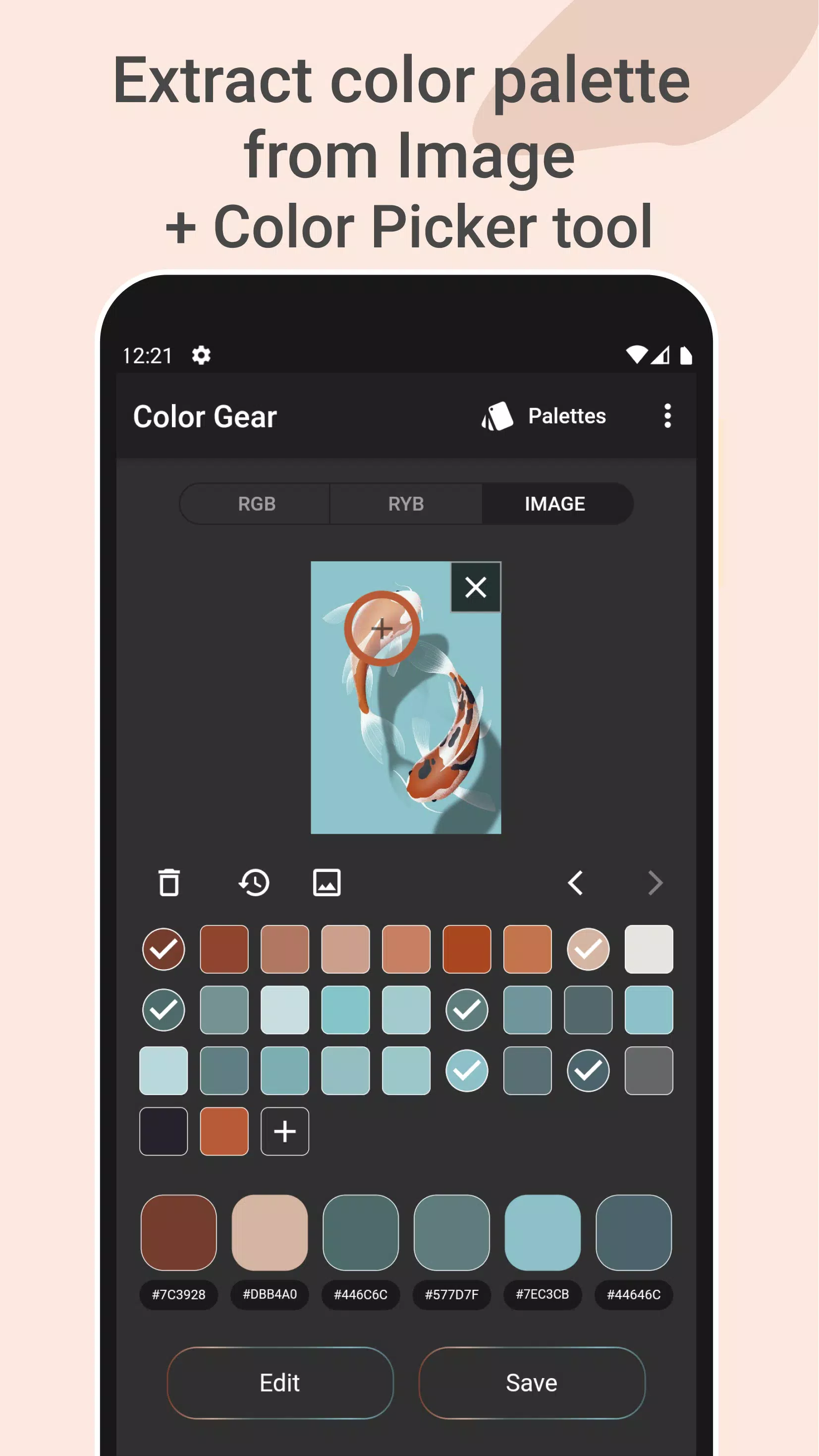 Color Wheel: Color Gear স্ক্রিনশট 1